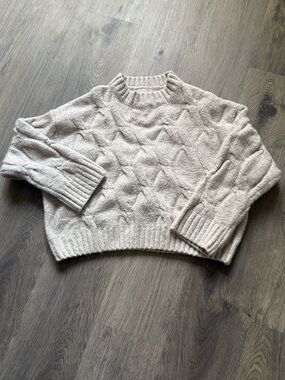 Altar’d State Beige Sweater- Size Adult Medium